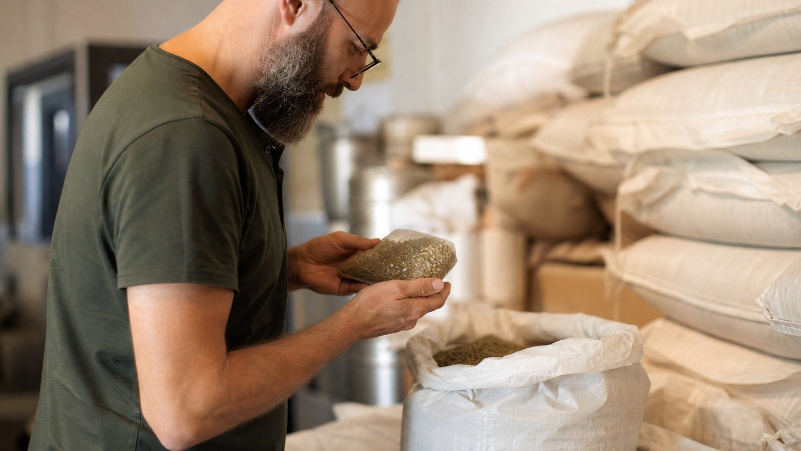 Rangement organisé des stocks de production pour limiter les pertes en entrepôt